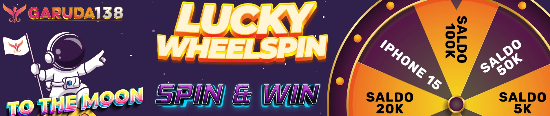 LUCKY WHEELSPIN GARUDA138